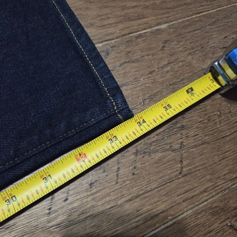 J Crew 484 Jeans 36x34 Blue Slim Fit Kurabo Premium Japanese Denim